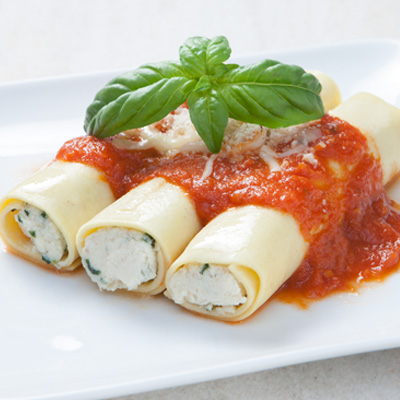 CheeseSpinachCannelloni